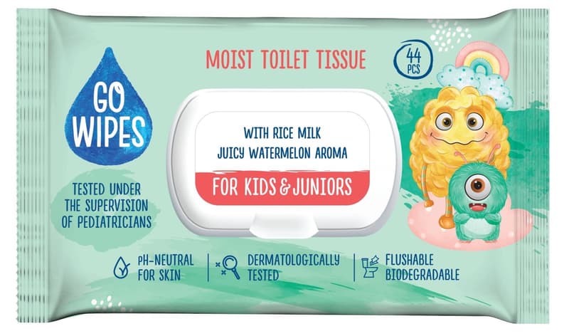 GoWipes Moist Toilet Kids&Junior
