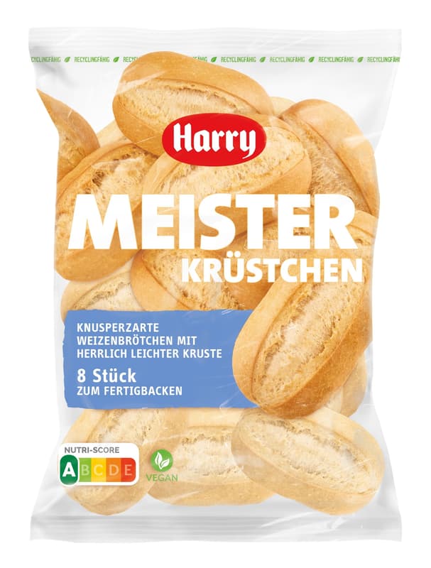 Harry Meister Krüstchen 8er Aufbackbrötchen