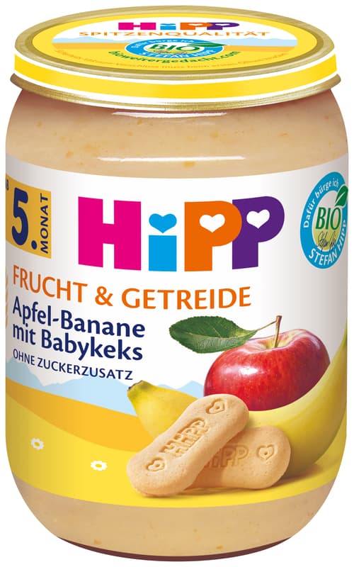 HiPP Apple-Banana with Baby Biscuit