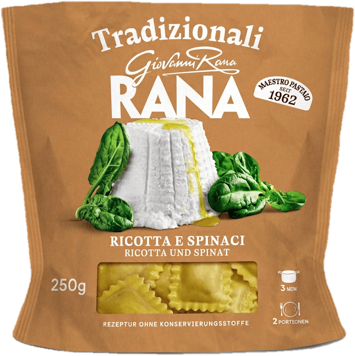 Rana Ravioli Ricotta und Spinat