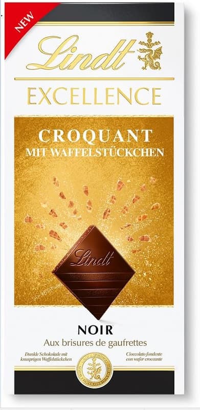 Lindt Excellence Croquant Waffel