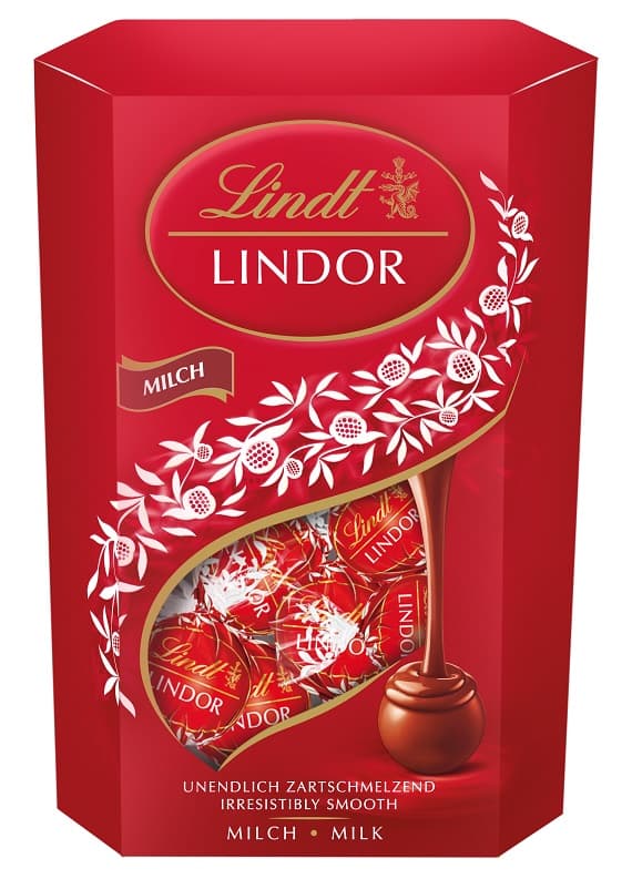 Lindt Lindor Kugeln Milch im Cornet