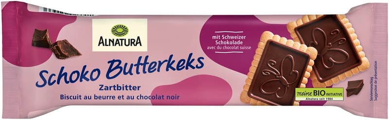 Alnatura BIO Butterkeks mit Zartbitterschokolade
