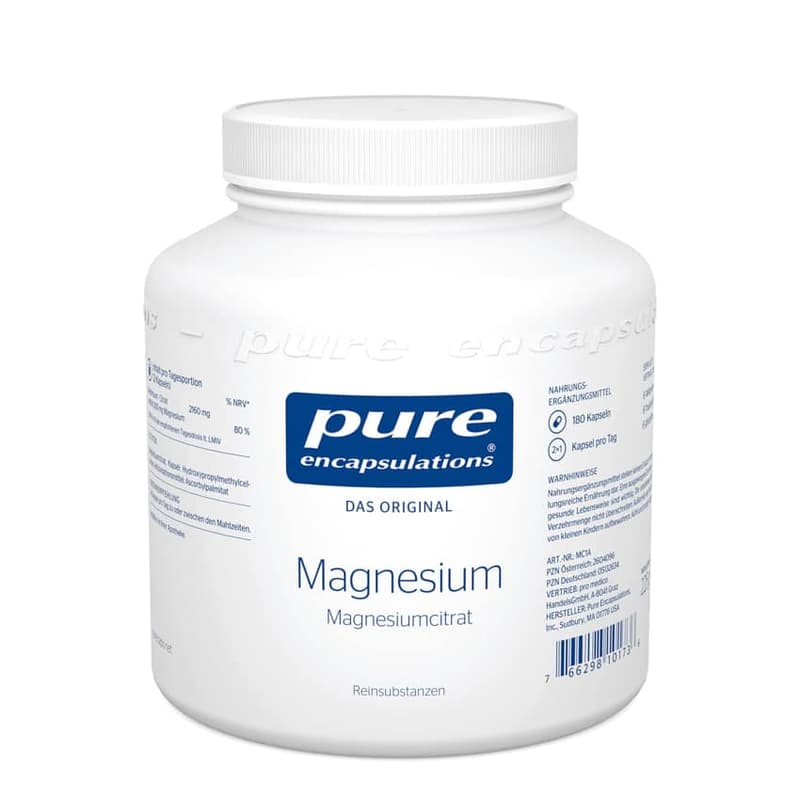 Pure Encapsulations® Magnesiumcitrat 180 Stk