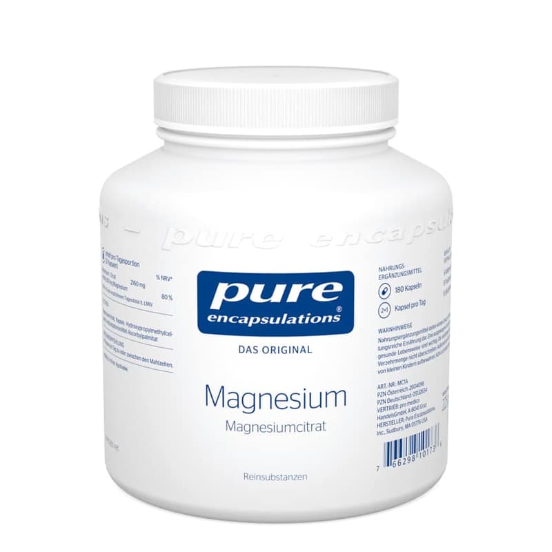 Pure Encapsulations® Magnesiumcitrat 180 Stk