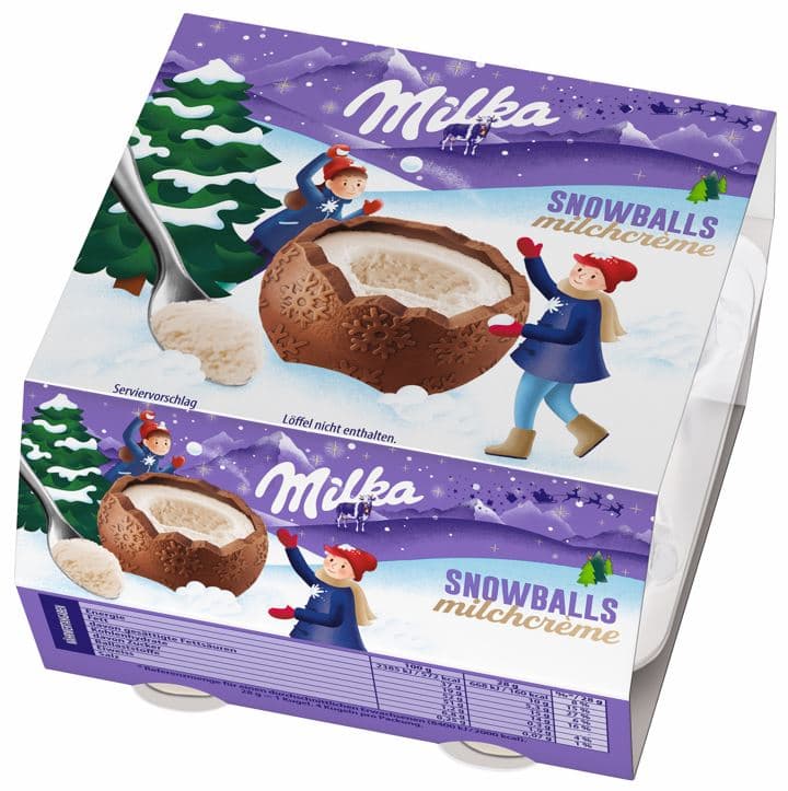 Milka Snowballs Milchcreme