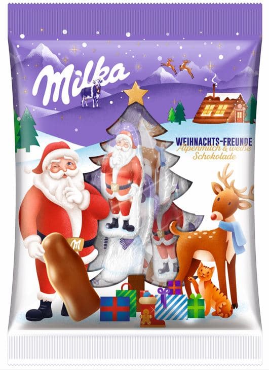 Milka Weihnachtsfreunde