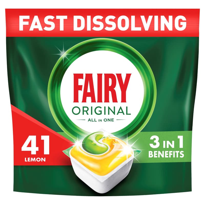 Fairy Spülmaschinentabs All-in-One Zitrone
