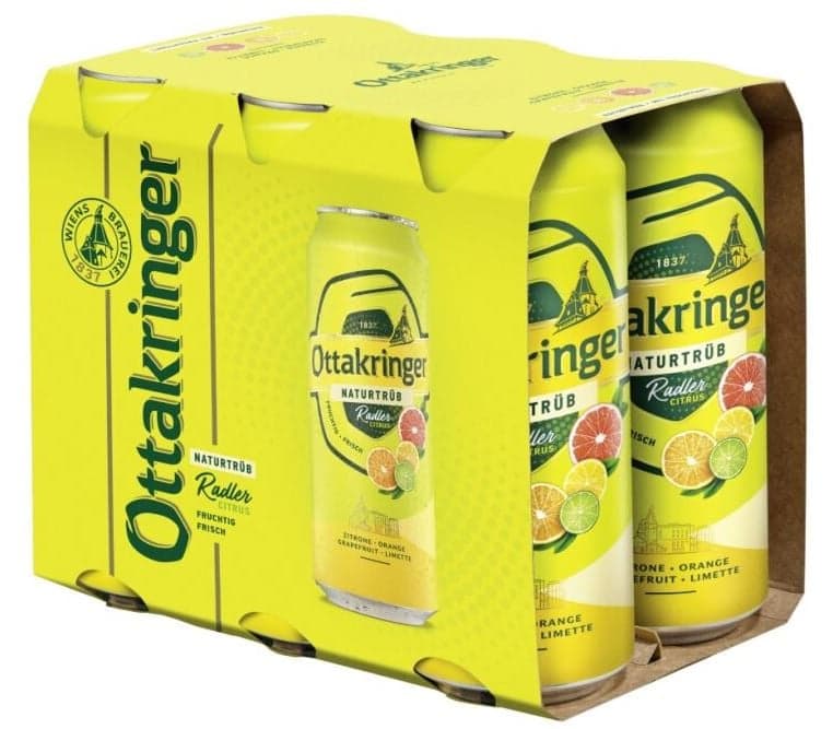 Ottakringer Citrus Radler 6x500ml (EinwegPFAND)
