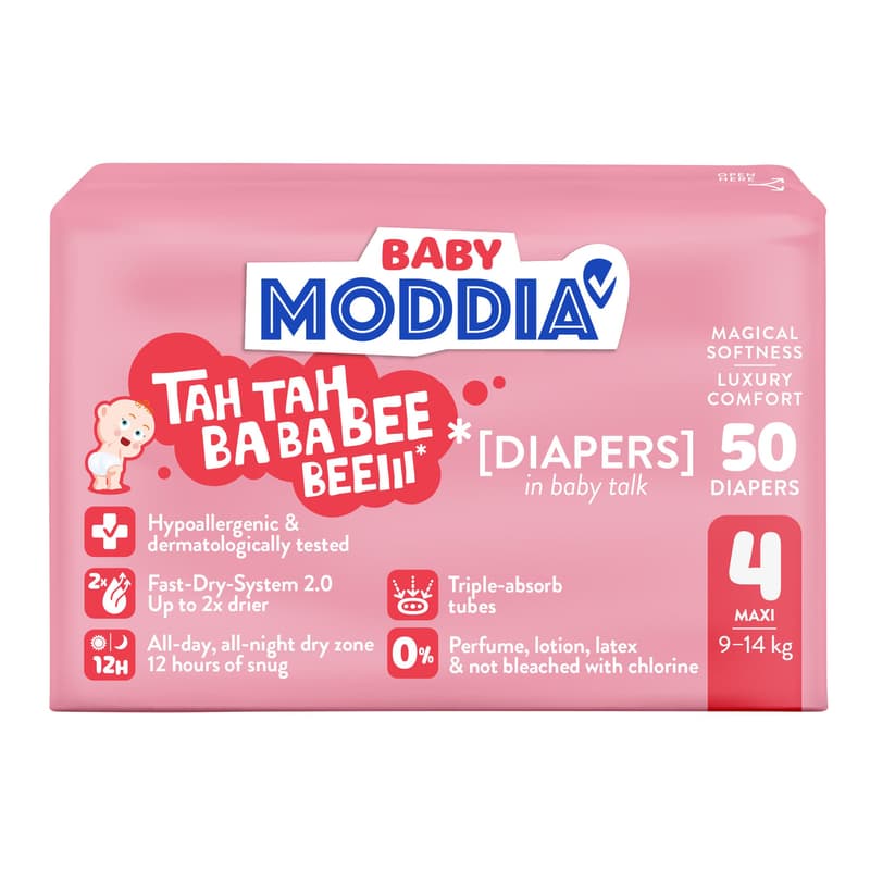 Moddia Baby Windeln Gr. 4 Maxi