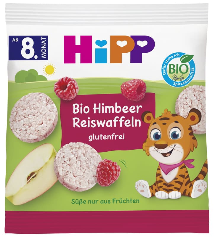 HiPP BIO Himbeer Reiswaffeln