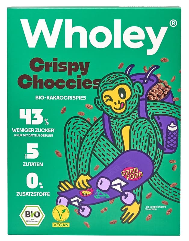 Wholey BIO Crispy Choccies