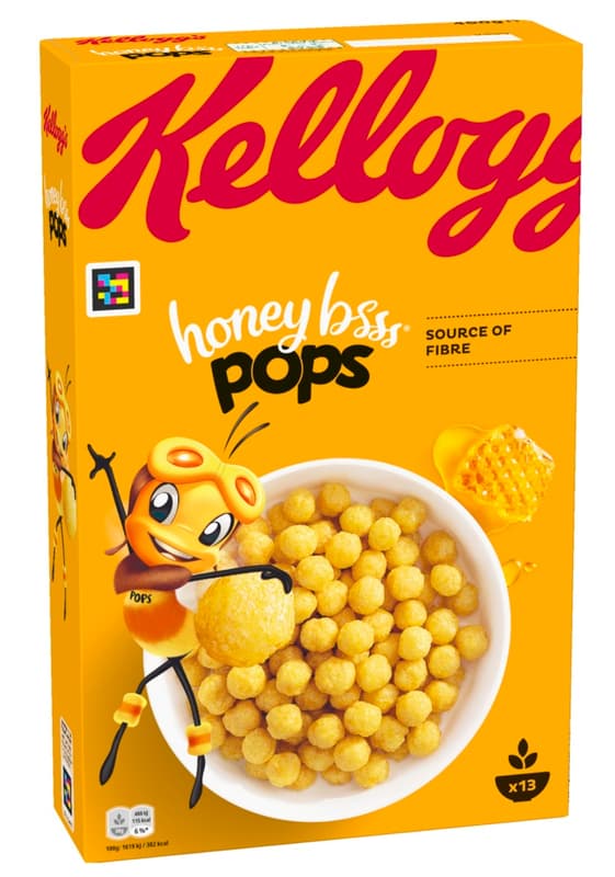 Kellogg Honey Bsss Pops