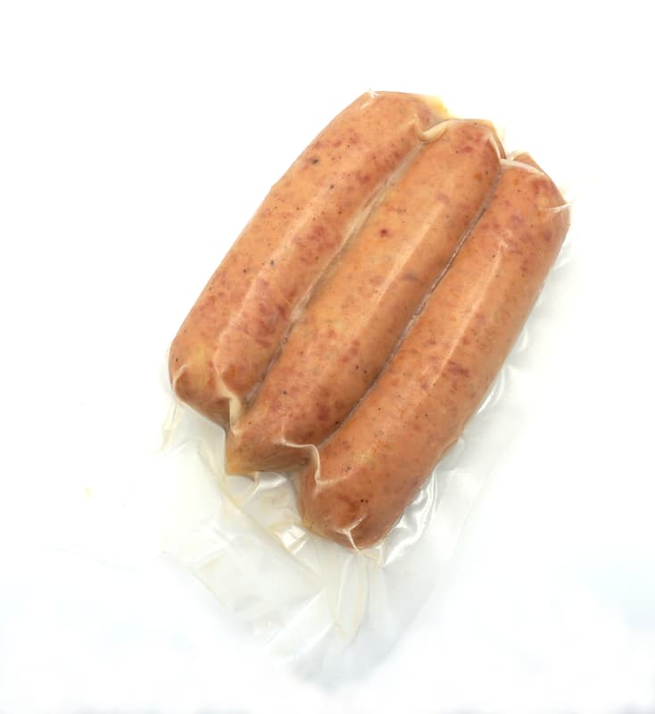 Krautgartner BIO turkey cheese sausage