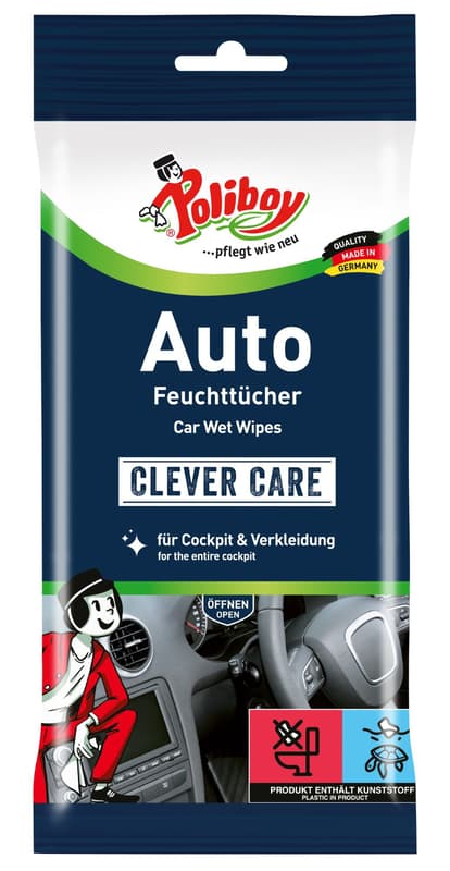 POLIBOY Car Wet Wipes                         