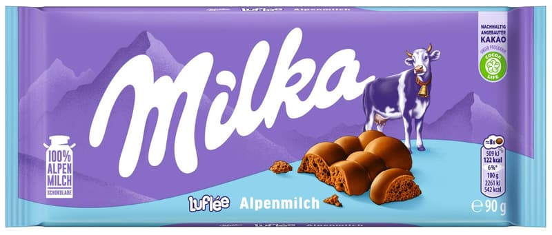 Milka Luflee Alpenmilch