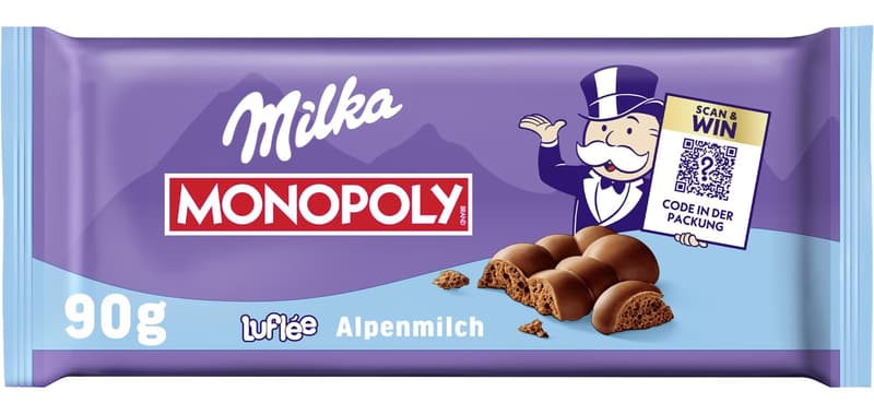 Milka Luflee Alpenmilch