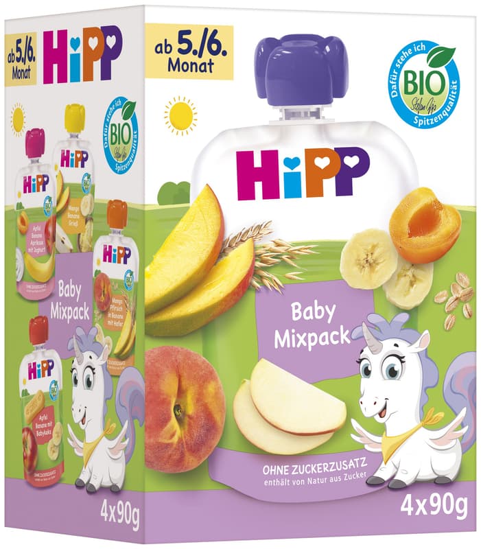 HiPP BIO Mixpack HiPP Babyquetschbeutel