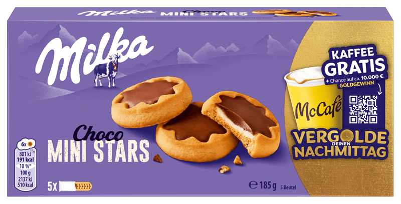 Milka Choco Mini Stars