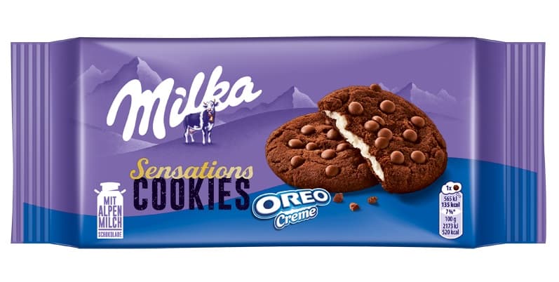 Milka Sensations Cookies Oreo