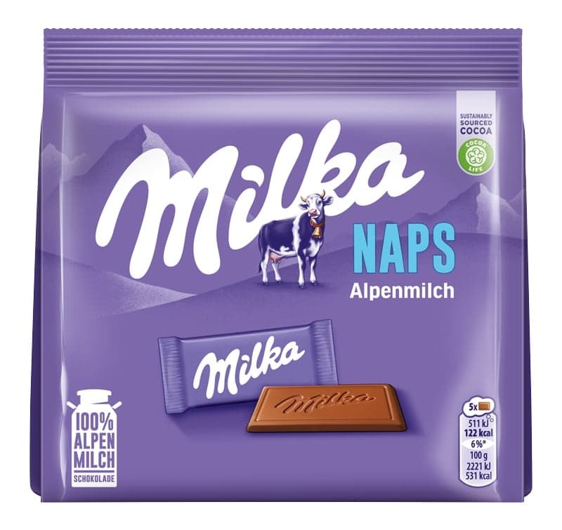 Milka Naps Alpenmilch