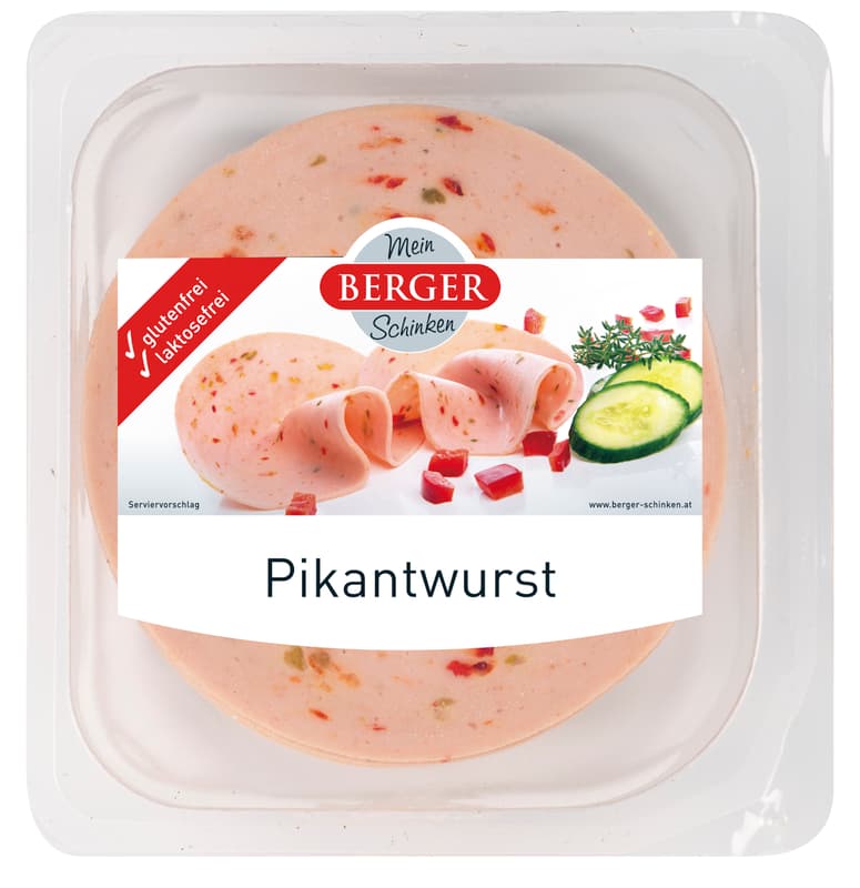 Berger Pikantwurst "Family Pack"