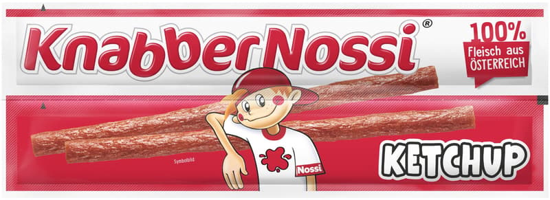 Knabbernossi Ketchup 2er