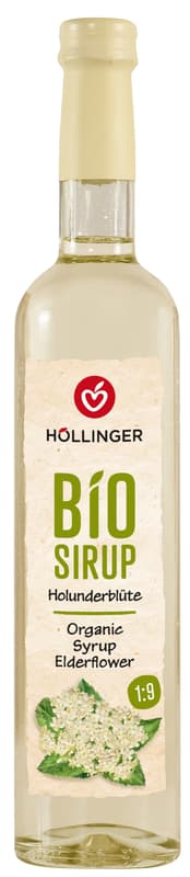 Höllinger BIO Sirup Holunderblüte