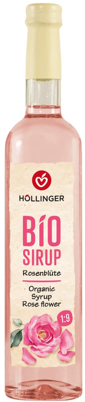 Höllinger BIO Sirup Rosenblüte