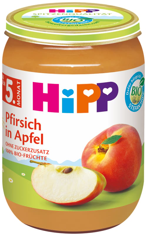 HiPP Peach in Apple