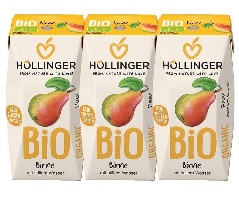 Höllinger BIO Birne 3x200ml
