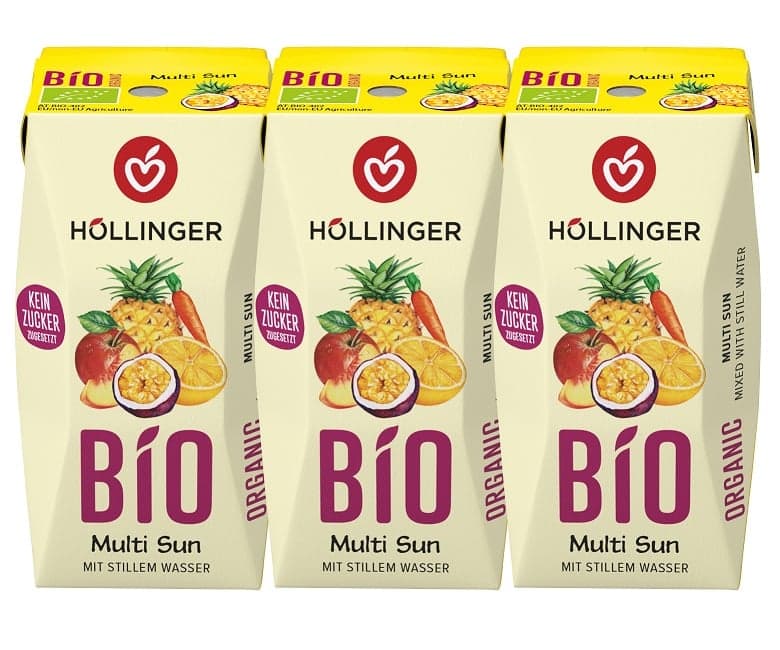 Höllinger BIO Multi Sunrise 3x200ml