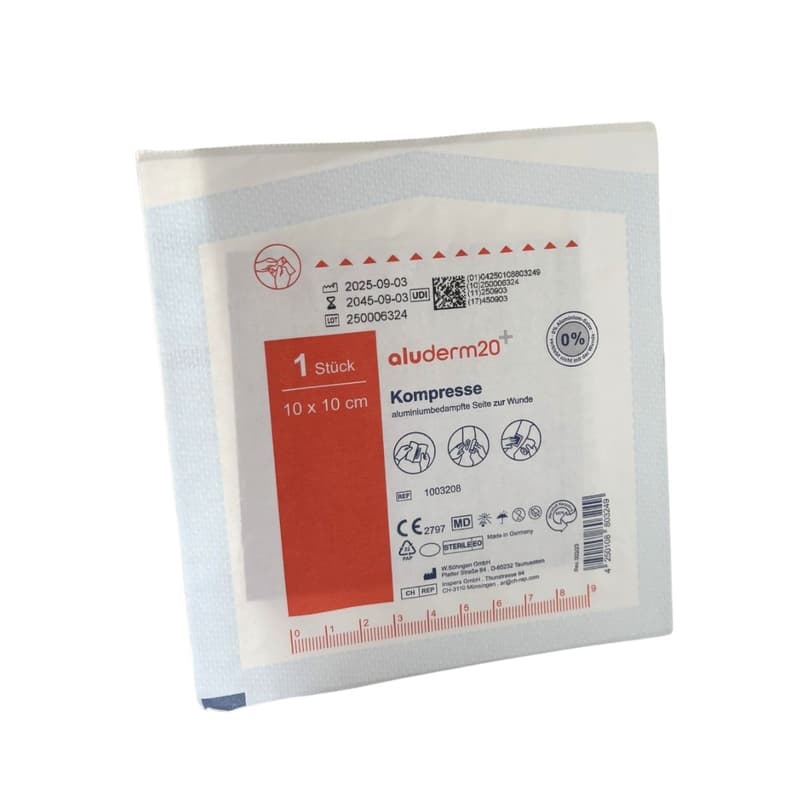 Aluderm Kompressen 10 cm x 10 cm