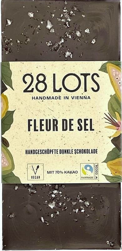 28Lots Fleur de Sel Zartbitterschokolade