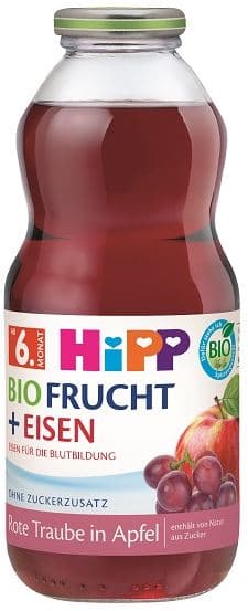 HiPP Red Grape in Apple with Iron