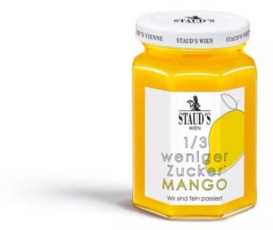 Staud's Mango Zucker reduziert
