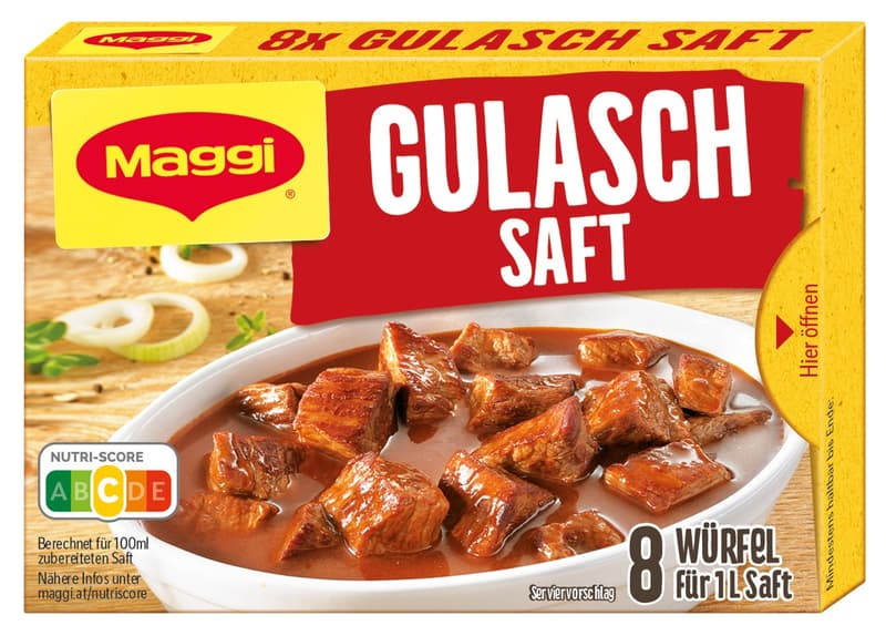 Maggi Gulasch Saft 8 Würfel