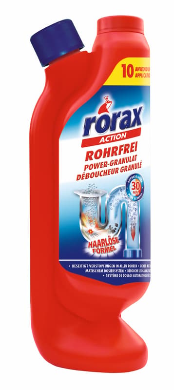 Rorax Pipe-Free Power Granules