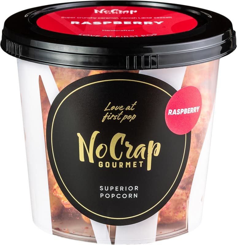 No Crap Gourmet Popcorn Raspberry