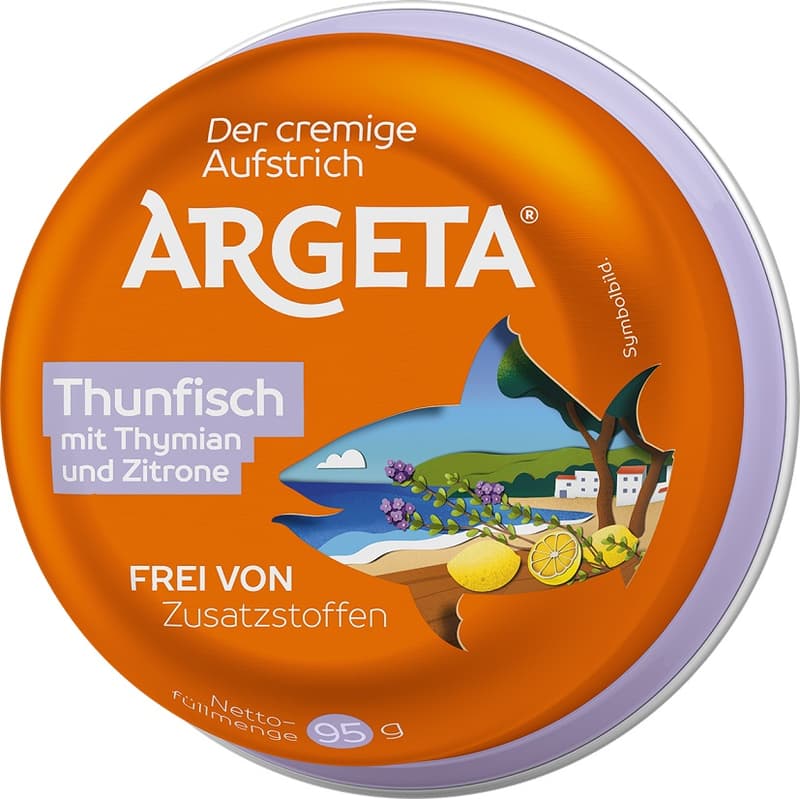 Argeta Thunfisch mit Thymian und Zitrone