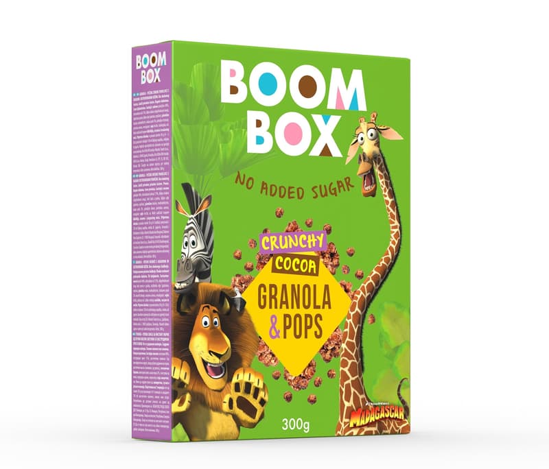 Boom Box Granola & Pops Crunchy Cocoa