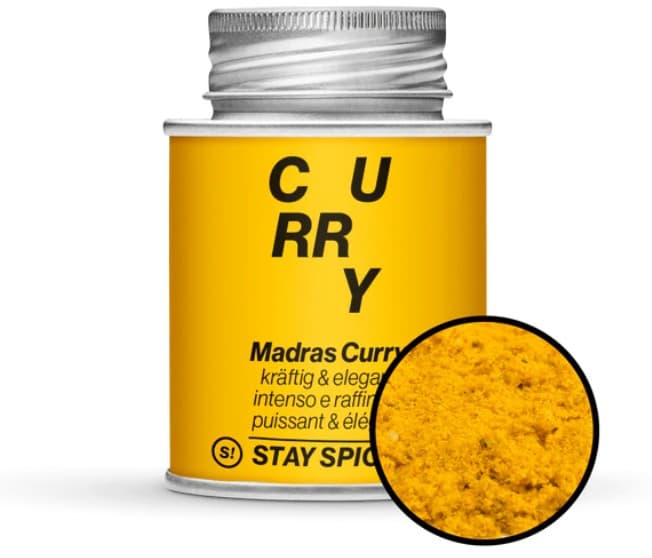 Stay Spiced! Madras Curry, kräftig & elegant