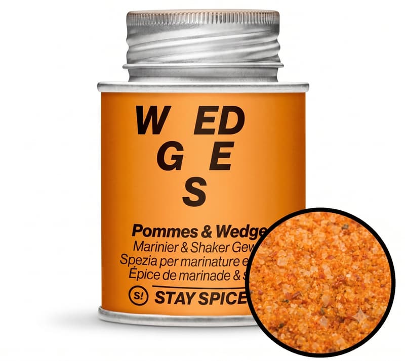 Stay Spiced! Pommes & Wedges - Marinier & Shaker