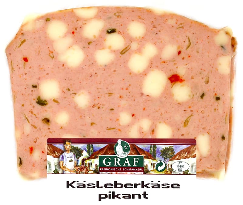 Graf Spicy Cheese Liver Loaf 2 slices