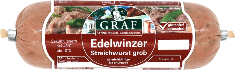 Graf Edelwinzer grobe Streichwurst