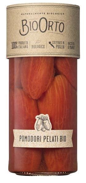 Bio Orto BIO Whole peeled tomatoes in water