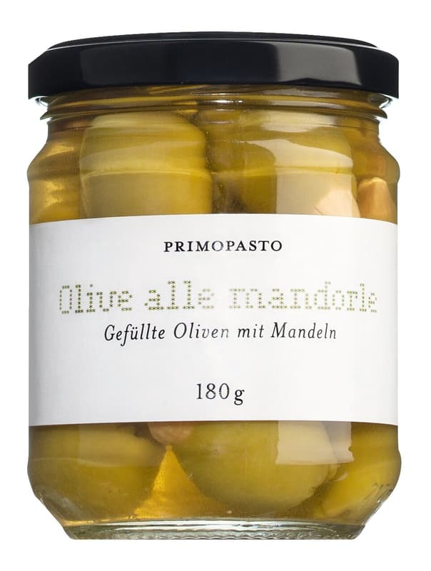 Primopasto Gefüllte Oliven mit Mandeln