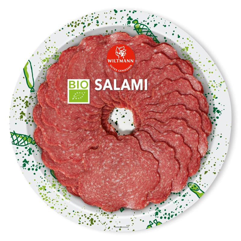 Wiltmann BIO Salami geschnitten