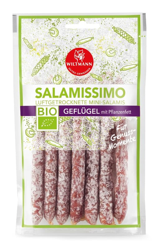 Wiltmann BIO Salamissimo Geflügel Salami Snack