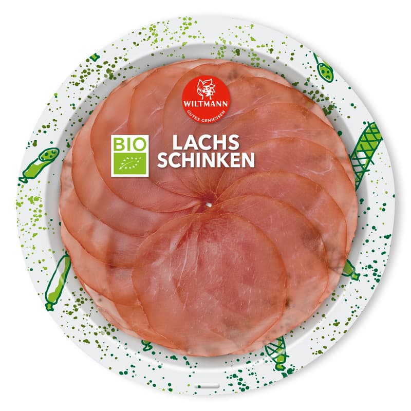 Wiltmann BIO Delikatess Lachsschinken geschnitten